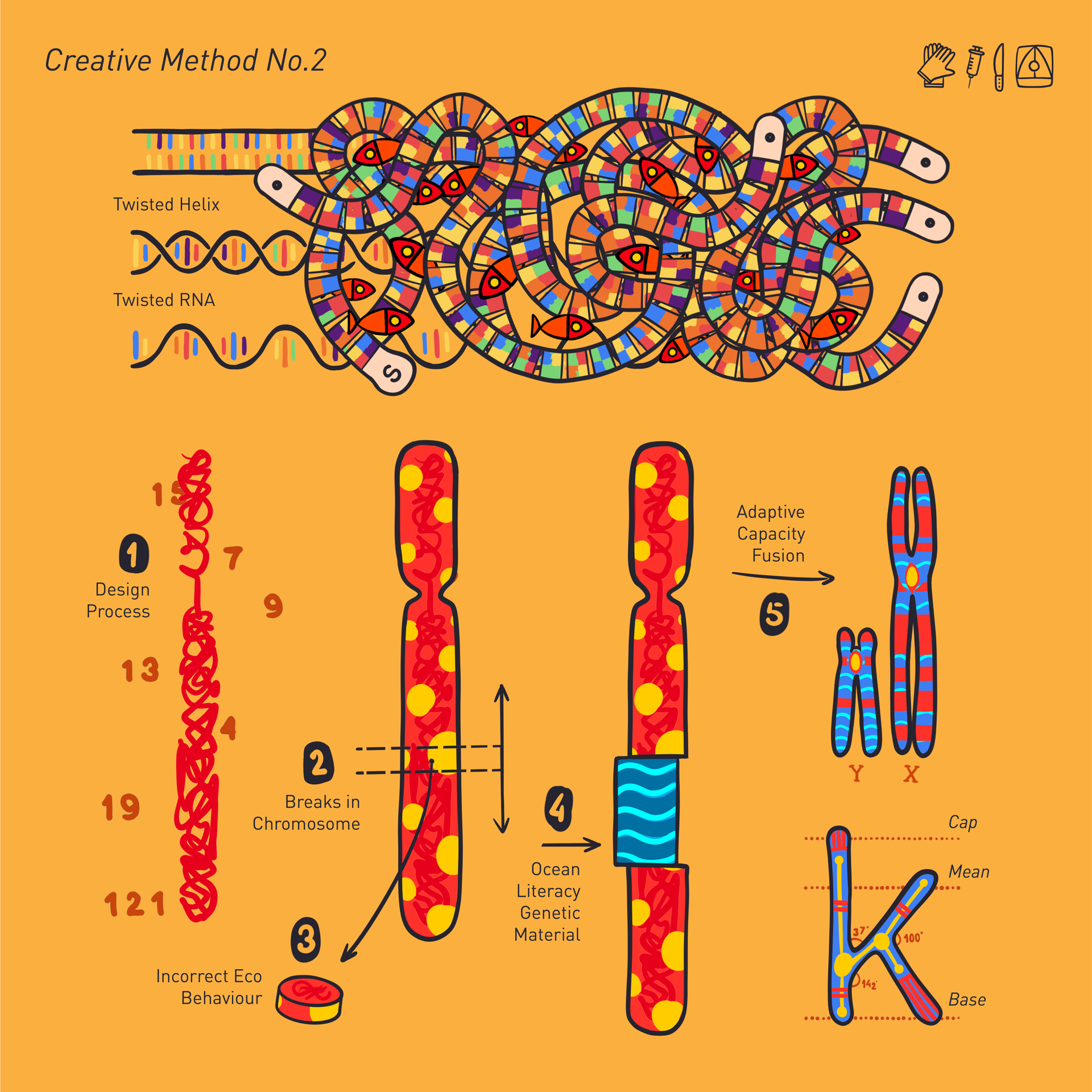 Creative Method No.2 – ocean literacy genetic material