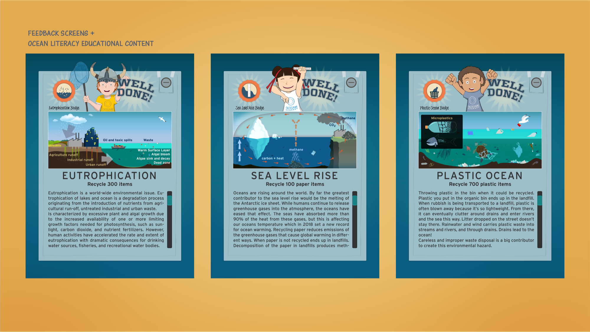Feedback screen 7